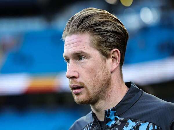 Como 1907 dilaporkan tertarik untuk meminang Kevin De Bruyne, yang resmi akan meninggalkan Manchester City di akhir musim ini / via Getty Images