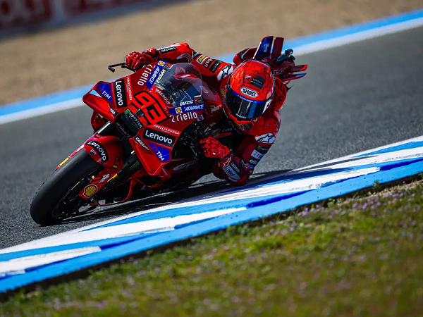 Marc Marquez tetap membumi balapan di Jerez.