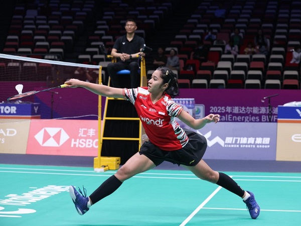 Ester Nurumi Tri Wardoyo sempat nervous ketika berhadapan dengan Freya Redfearn.