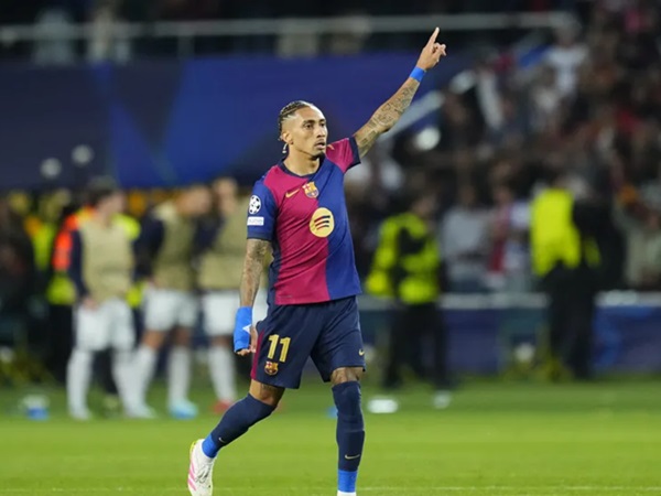 Barcelona Ditahan Inter, Raphinha: Bukan Hasil Terburuk