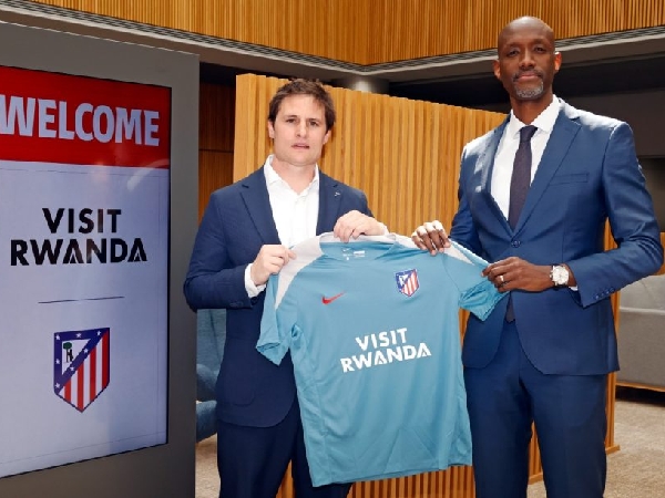 Visit Rwanda bekerja sama dengan klub Spanyol, Atletico Madrid