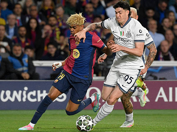 Inter Milan Tahan Imbang Barcelona, Bastoni Puji Penampilan Yamal