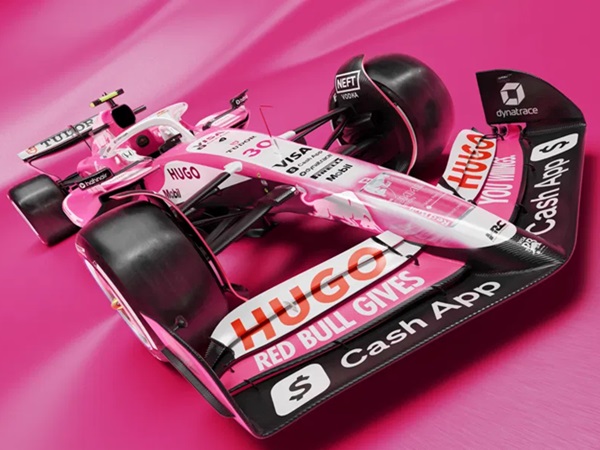 Racing Bulls Perkenalkan Corak Warna Pink Jelang GP Miami