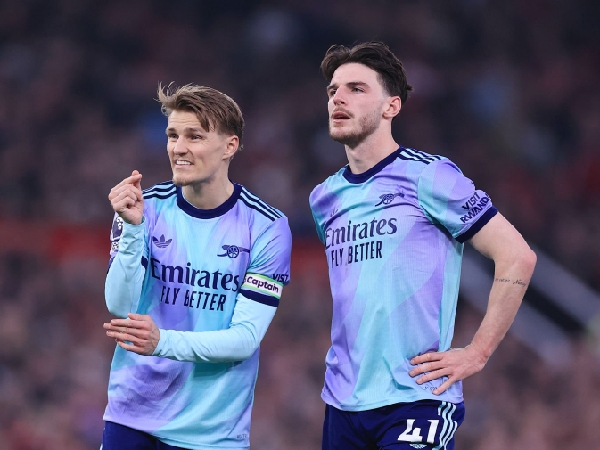 Martin Odegaard dan Declan Rice