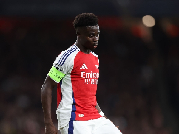 Winger Arsenal, Bukayo Saka, menyebut lawan terberatnya musim ini