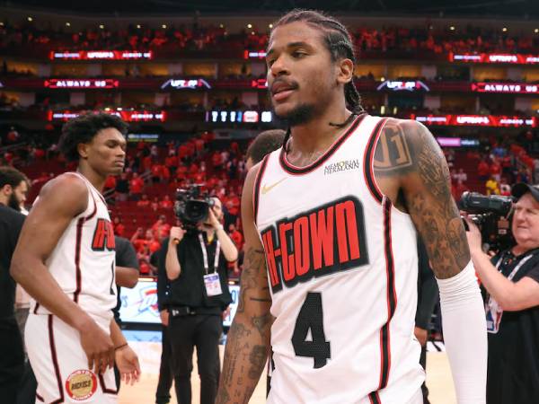 Bintang Houston Rockets Jalen Green mengakui perlunya perbaikan setelah seri yang sulit. (Foto: AP)