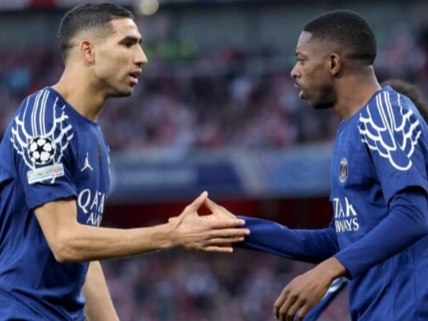 Achraf Hakimi dan Ousmane Dembele