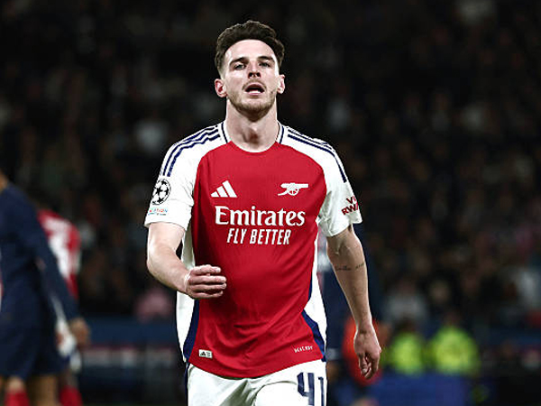 Kegagalan di Liga Champions Tidak Mendefinisikan Arsenal, Kata Declan Rice
