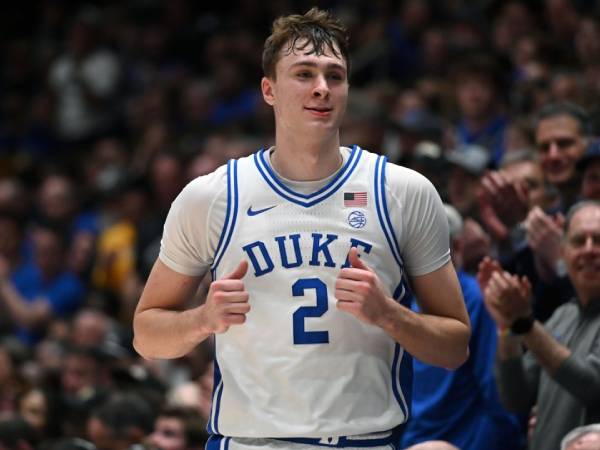 Pemain yang menjadi perhatian semua orang dalam draft NBA 2025 adalah freshman Duke, Cooper Flagg. (Foto: AP)