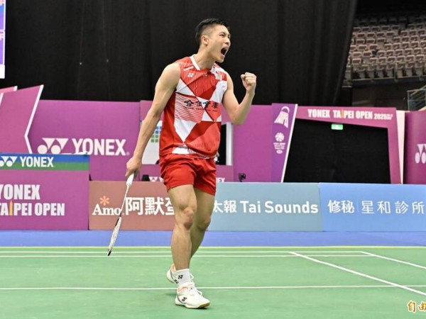 Chou Tien Chen Melesat ke Babak Final Taiwan Open 2025