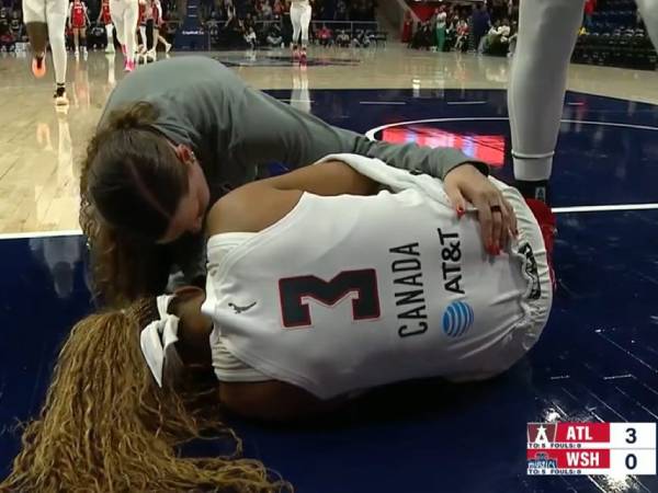Jordan Canada mengalami cedera lutut saat pertandingan pramusim baru-baru ini. (Foto: ESPN)