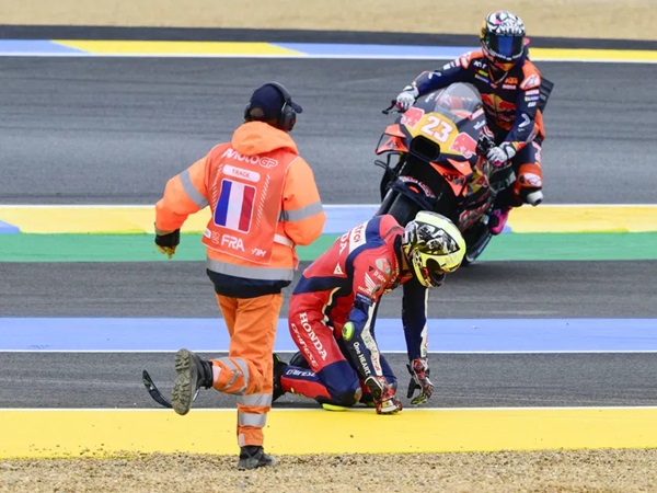 Joan Mir Kembali Alami Kecelakaan di MotoGP Prancis