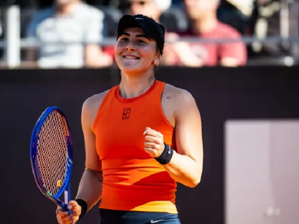 Bertemu Di Roma, Bianca Andreescu Patahkan Dominasi Elena Rybakina