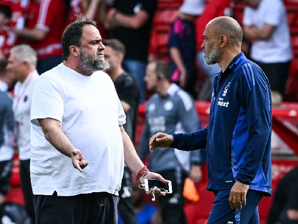 Evangelos Marinakis meluapkan amarahnya pada pelatih Nottingham Forest, Nuno Espirito Santo