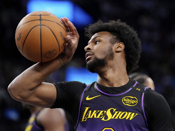 Bronny James belajar banyak dari tahun pertama di NBA.