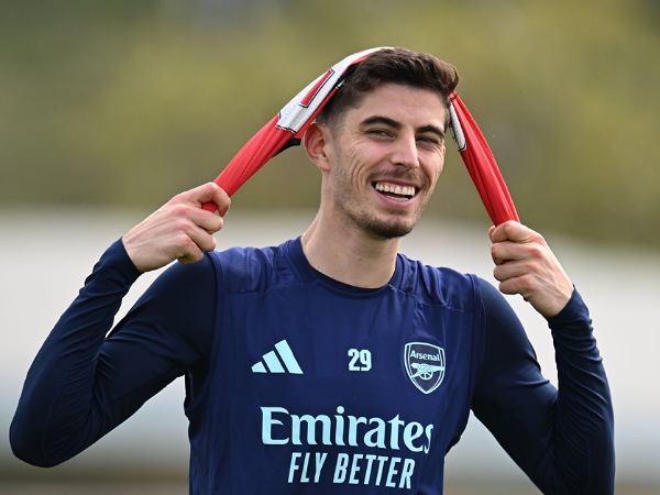 Kai Havertz siap menambah daya gedor Arsenal di akhir musim 2024-25
