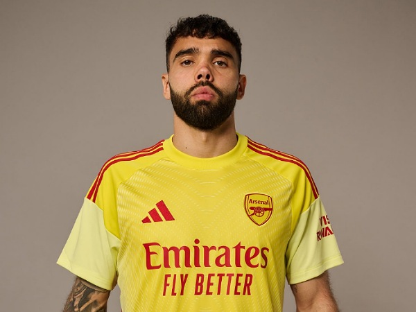 Kiper nomor satu Arsenal, David Raya