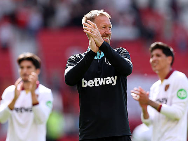 Graham Potter Puji Sikap Pemain Usai West Ham Bungkam Man United
