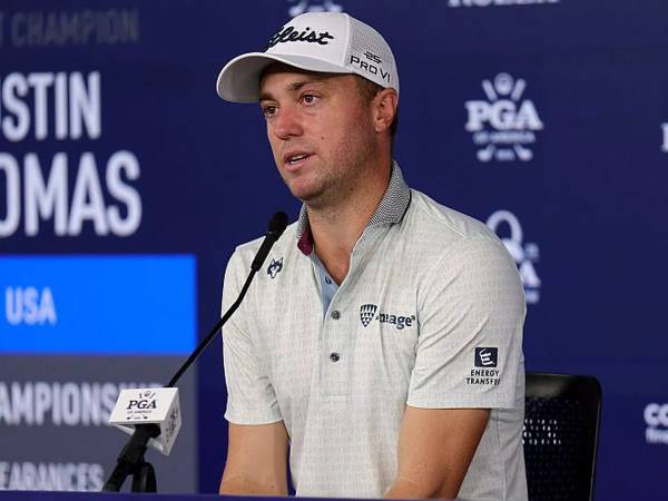 Justin Thomas menemukan motivasi baru saat menyaksikan Rory McIlroy merampungkan karier Grand Slam-nya di Augusta National bulan lalu. (Foto: Golf Digest)
