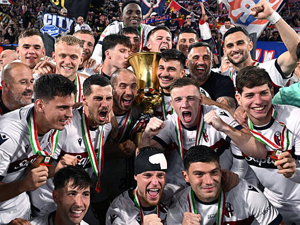 Nilai Skuat Bologna Melejit Usai Juara Coppa Italia