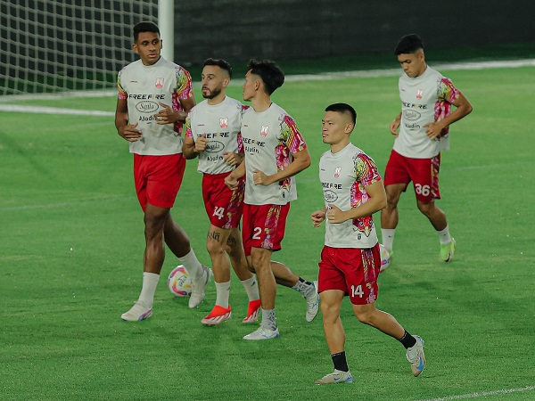 Latihan Persis Solo jelang laga kandang terakhir