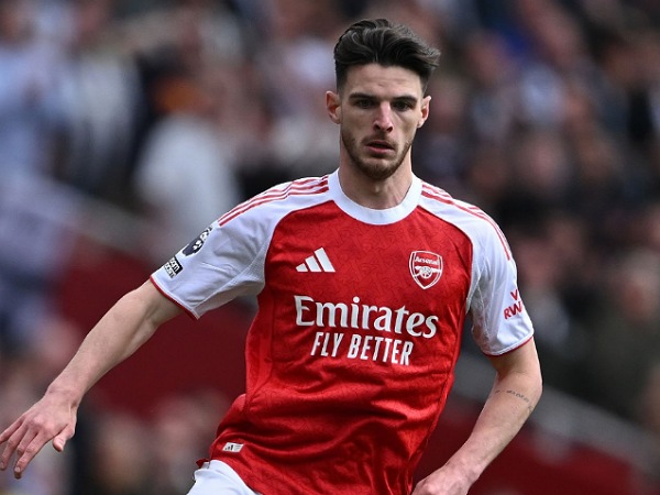 Declan Rice menjadi penentu kemenangan Arsenal atas Newcastle, Ahad (18/5)