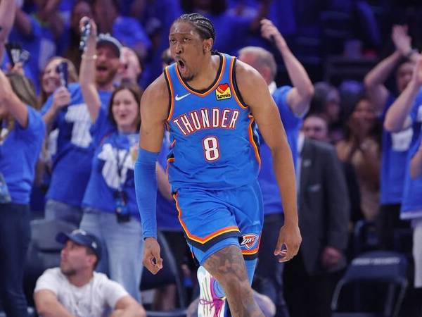 Bintang Thunder Jalen Williams menjadi kunci dalam mematahkan zona pertahanan Nuggets. (Foto: AP)