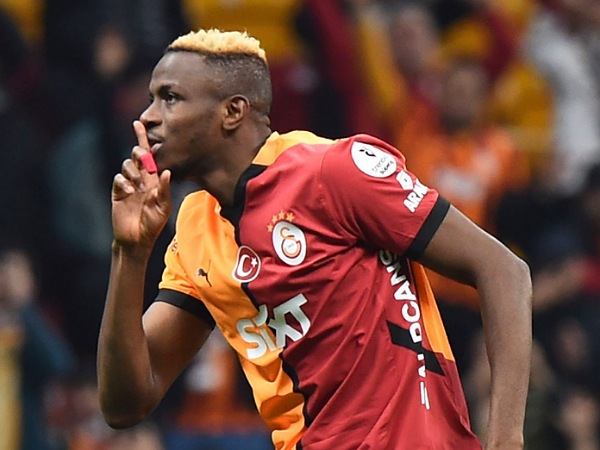 Victor Osimhen, striker Napoli yang sedang dipinjamkan ke Galatasaray