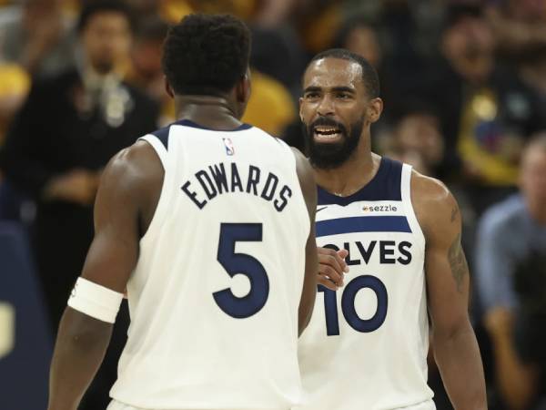 Pada usia 37 tahun, Mike Conley tetap menjadi jantung dari tim Minnesota Timberwolves. (Foto: AP)
