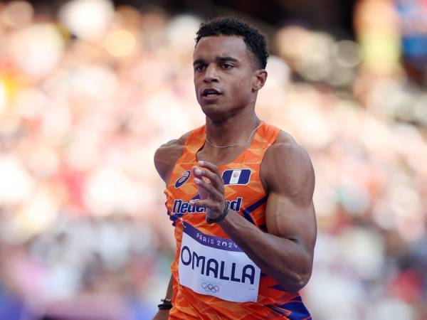 Eugene Omalla menjadi bagian dari tim estafet bersama Femke Bol, Lieke Klaver, dan Isaya Klein yang meraih medali emas. (Foto: Inside The Games)