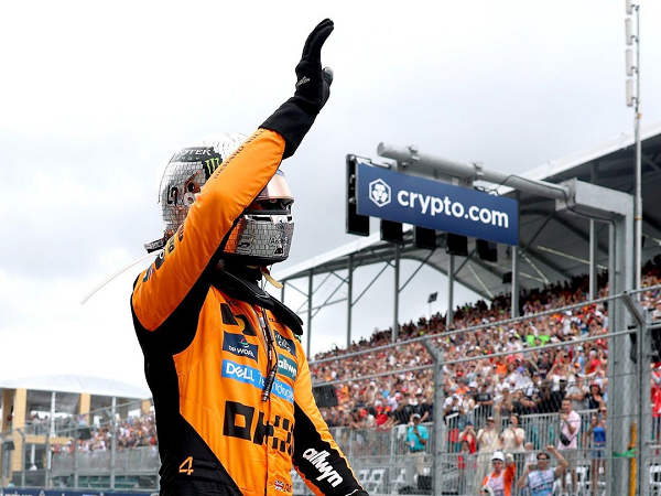 Sebastian Vettel lempar pujian besar kepada Norris.