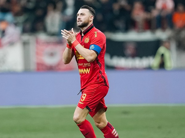 Marko Simic usai menjalani laga terakhir bersama Persija Jakarta