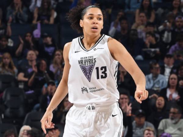 Janelle Salaun dari Golden State Valkyries. (Foto: AP)