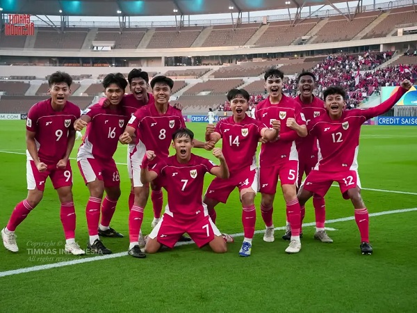 Timnas Indonesia U-17 berada satu grup dengan Brasil di Piala Dunia U-17