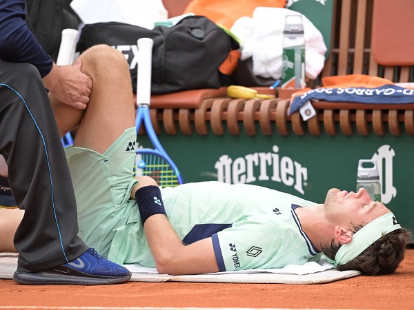 Hasil French Open: Casper Ruud, Sudah Jatuh Tertimpa Tangga