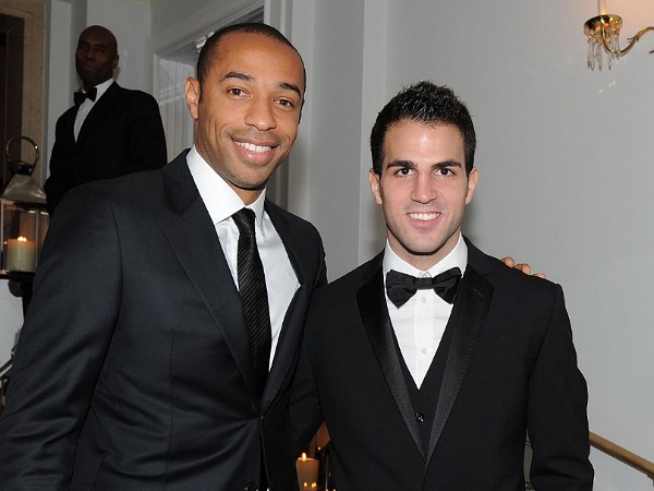 Thierry Henry dan Cesc Fabregas
