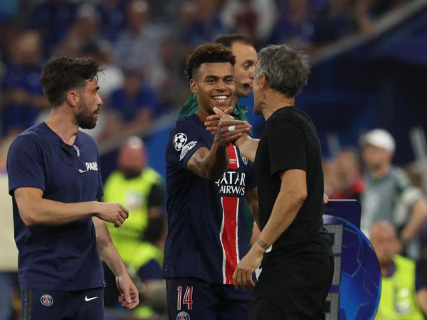 Desire Doue dan Luis Enrique