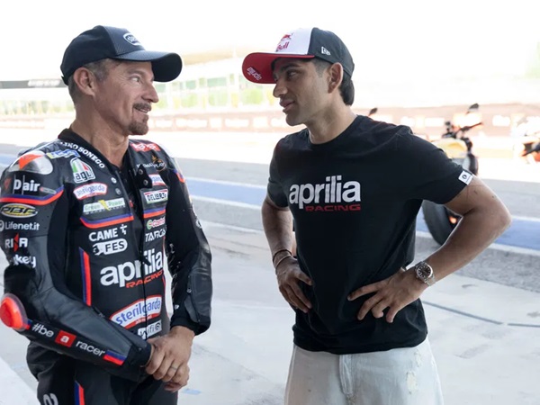 Jorge Martin Pertama Kali Masuk Garasi Aprilia Sejak Rumor Berkembang