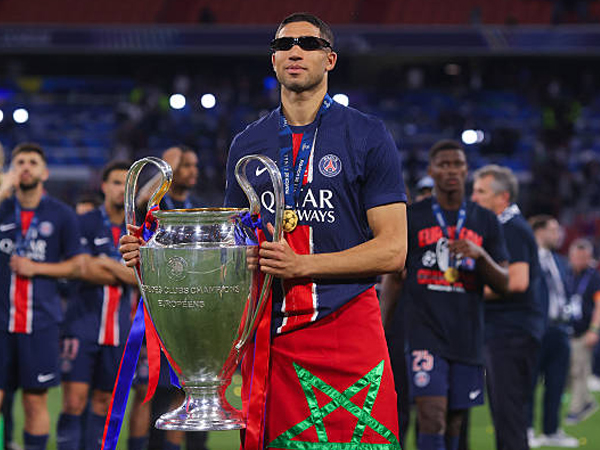 Buat Gol di Final Liga Champions, Achraf Hakimi Harumkan Nama Maroko
