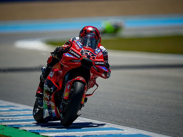 Francesco Bagnaia diragukan bisa bicara banyak pada sisa musim 2025.