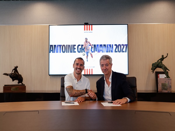 Atletico Madrid perpanjang kontrak Griezmann