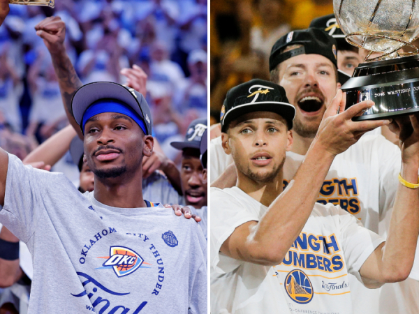 Seperti Warriors sepuluh tahun lalu, Oklahoma City Thunder adalah tim muda, cepat, unggul dalam pertahanan, dan dipimpin oleh MVP baru. (Foto: AP)
