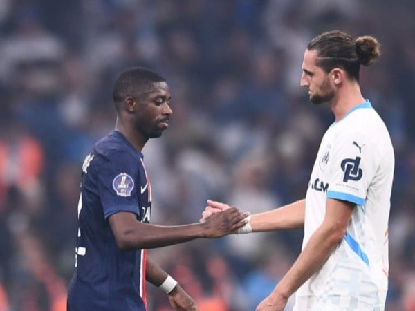 Adrien Rabiot dan Ousmane Dembele