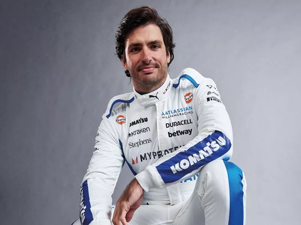 Carlos Sainz Siap Jadikan Williams Sebagai Papan Atas