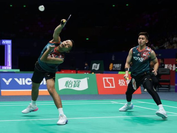 Indonesia Open 2025: Fajar/Rian Bersyukur Diberi Kelancaran di Babak Pertama