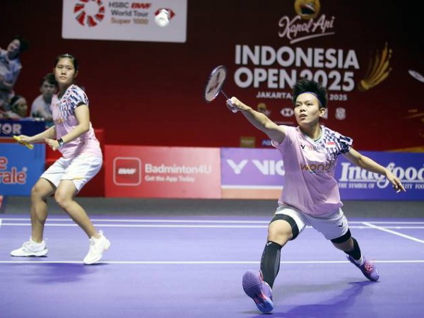 Indonesia Open 2025: Lanny/Fadia Adaptasi Lapangan Istora Senayan