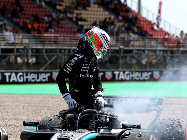 Kimi Antonelli frustasi tidak bisa finish di GP Spanyol.