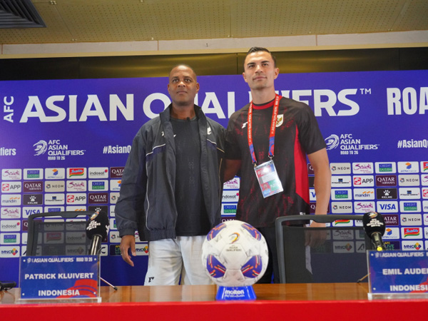 Pelatih timnas Indonesia, Patrick Kluivert
