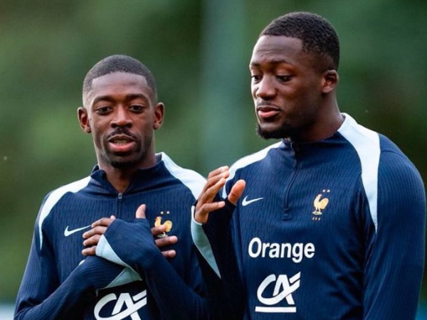 Ibrahima Konate dan Ousmane Dembele