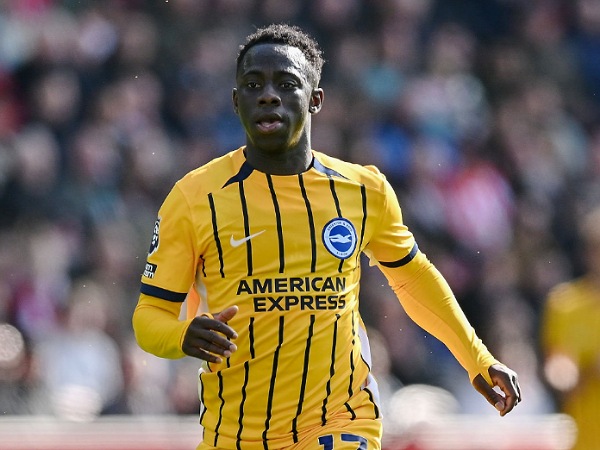 Striker muda Brighton, Yankuba Minteh